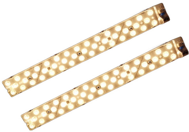 루멘룩스 안정기일체형 슬림 렌즈형 리폼램프 25W, 전구색, 2개