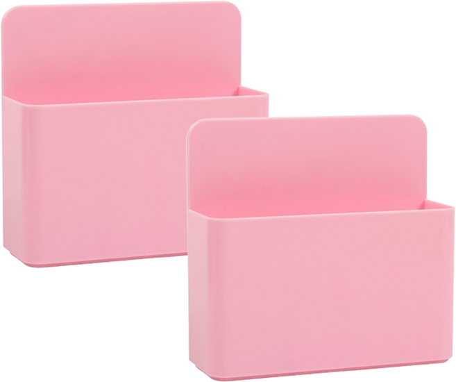 온업 자석 펜꽂이, 핑크, 2개