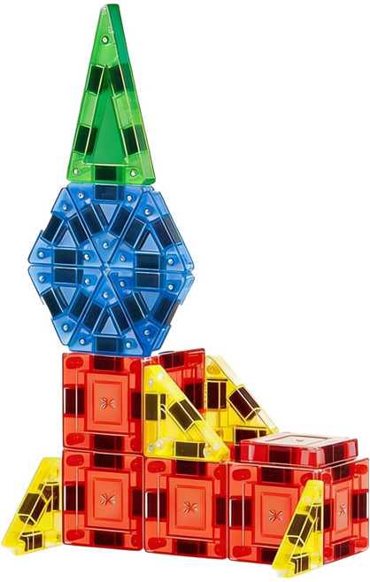 維京小子 攜帶型隨身磁力片 30片, 混和顏色, 1套