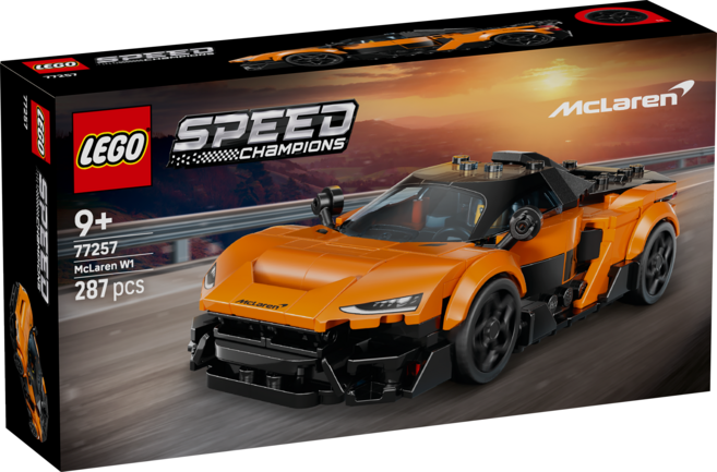 LEGO Speed系列 McLaren W1 McLaren W1 77257, 混和顏色, 1個