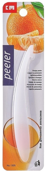 케이엠 오렌지칼 과일 껍질 벗기는 도구, 흰색, 1개