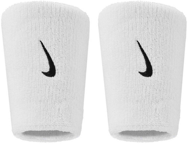 NIKE 耐吉 SWOOSH CLASSIC 加長腕帶 N1012406101OS, 白色, 2個