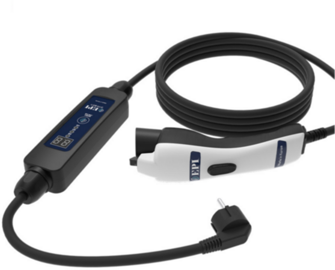 EPI 비상용 콘센트형 220V 완속 휴대용 전기차 충전기, 혼합색상