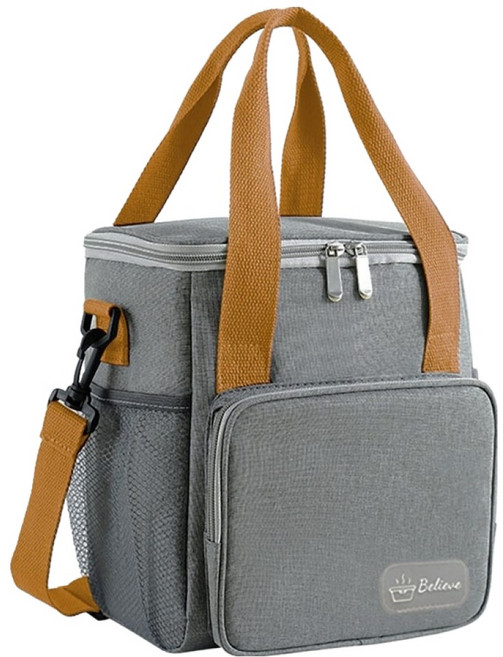올키친 피크닉 보온 보냉 쿨러백, 1개, 그레이