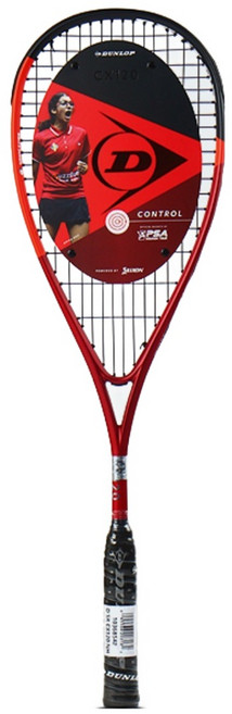 던롭 CX 120 스쿼시 라켓, 1개, 레드 + 블랙