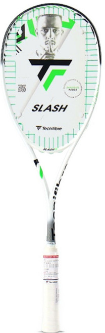 테크니화이버 슬래시 120 컨트롤 스쿼시 라켓, 1개, 화이트 + 그린 + 블랙, SLASH 120 CONTROL / 12SLA120C5