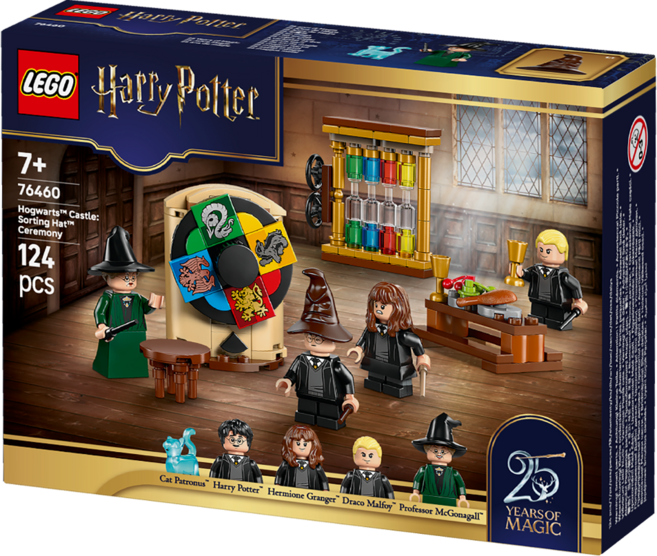 LEGO 哈利波特系列 霍格華茲城堡 分類帽儀式 Hogwarts Castle: Sorting Hat Ceremony 76460, 混和顏色, 1個