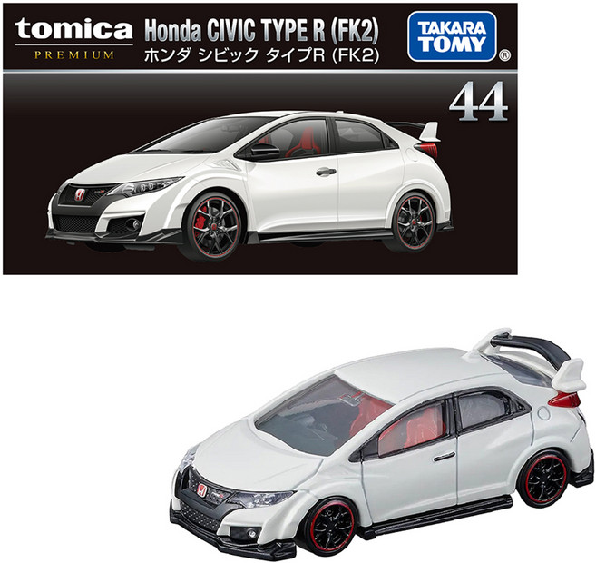토미카 프리미엄 44 혼다 시빅 타입 R FK2, 1개, 혼합색상