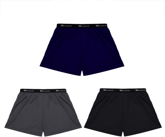 non-no 儂儂 男款 石墨烯消臭平口褲3件組