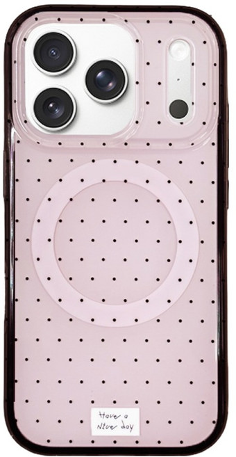 무디너리 맥세이프 핑크닷 휴대폰 케이스