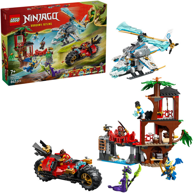LEGO 71857 旋風忍者系列 忍者載具樹屋大戰 Ninja Vehicle Tree House Battle, 混合顏色, 1個