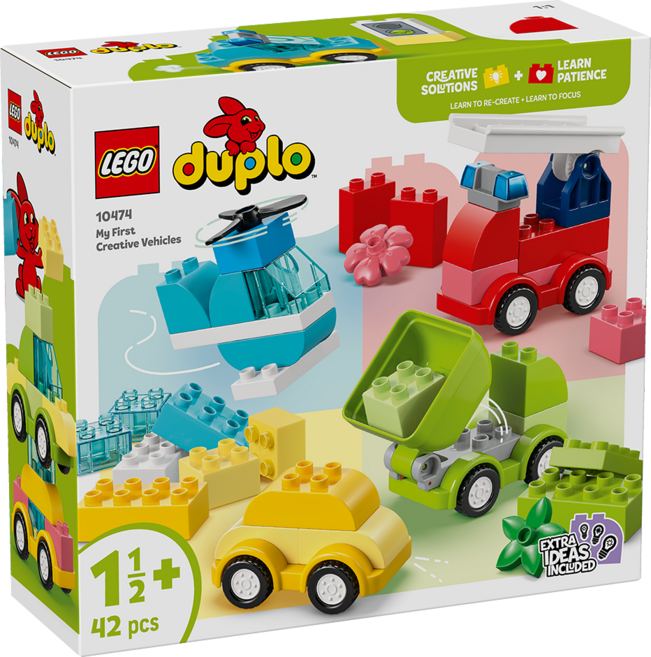 LEGO 得寶系列 創意交通工具 10474, 混和顏色, 1個