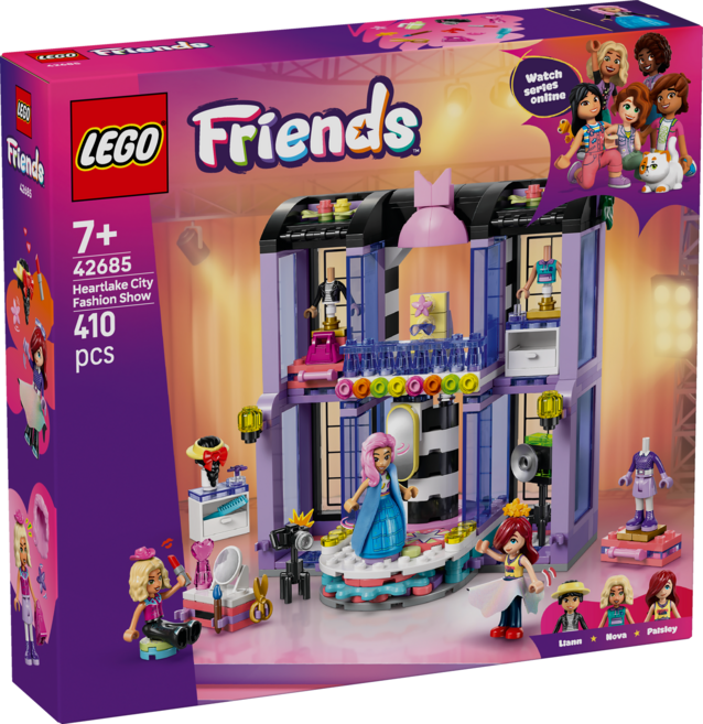 LEGO 好朋友系列 心湖城時裝秀 Heartlake City Fashion Show 42685, 混和顏色, 1個