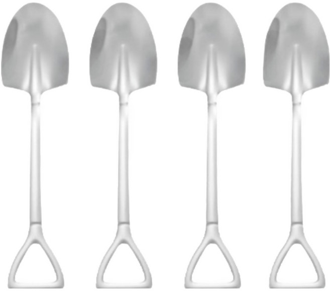 미니모 스텐304 삽스푼 삼각, 4개