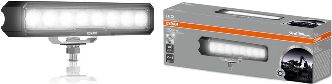 OSRAM 歐司朗 車用 12V / 24V LED 探照燈 工作燈 燈條 116-WD, 1個