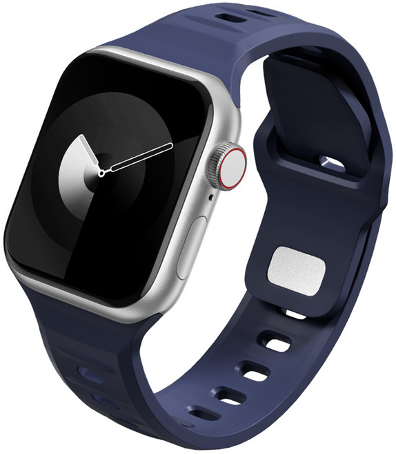 Innostyle SportFlex系列 扣環矽膠錶帶, 藍色, 1個