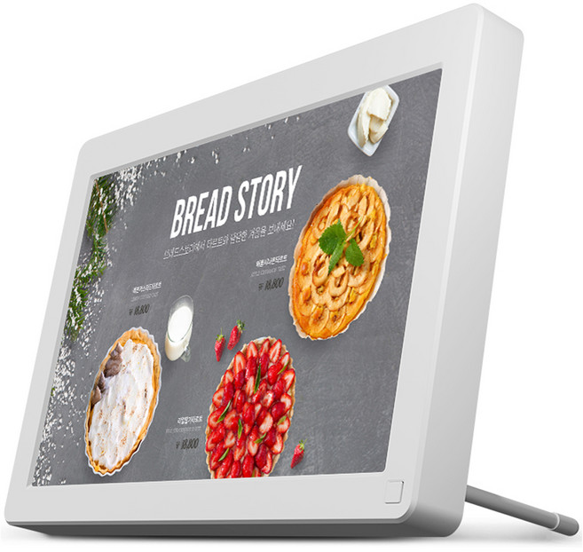 카멜 광고용 클라우드 디지털액자, CPF1010AD, 화이트