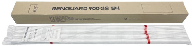 렌가드 주방 후드 900 전용 리필필터 4p, 1개