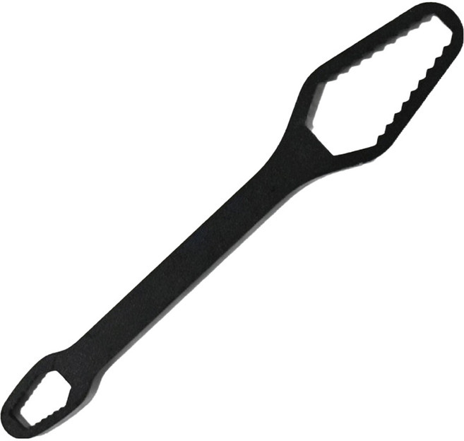 디펜즈만 만능 오프셋 스패너 매직 렌치 블랙 220 x 5 mm, 1개