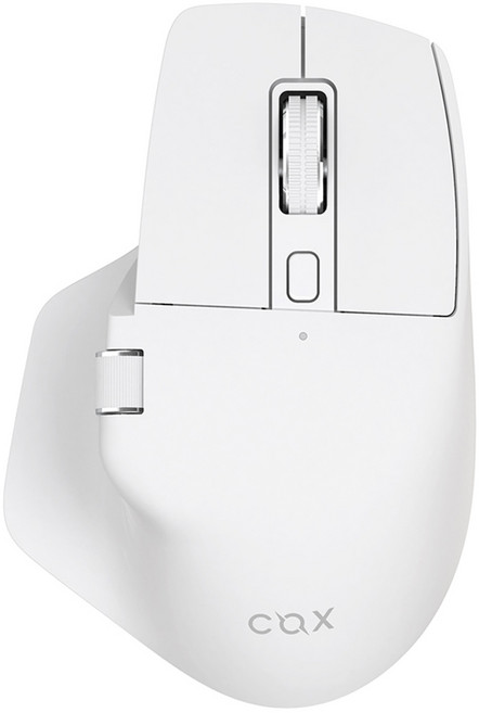 COX 서포트오피스 FREE 무선 마우스, White, CEM30