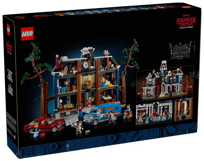 LEGO 11370 ICONSTM 怪奇物語:克里爾家 Stranger Things The Creel House, 混合顏色, 1個