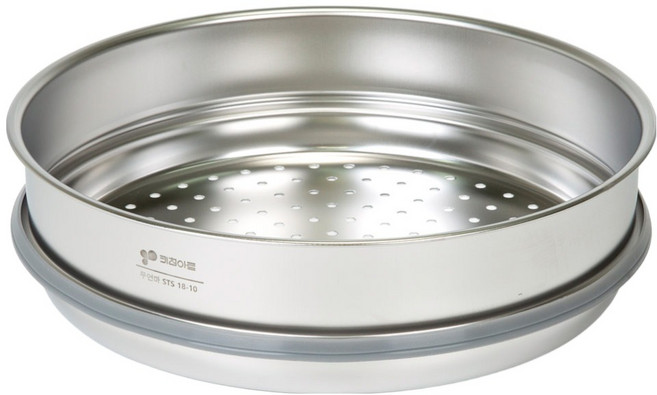 키친아트 스텐304 무연마제 실리콘링 스티머, 1개, 36cm