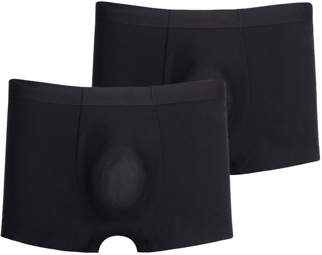 DeParee 蒂巴蕾 遠紅外線負離子科技消臭褲/冰仕平口褲2件組