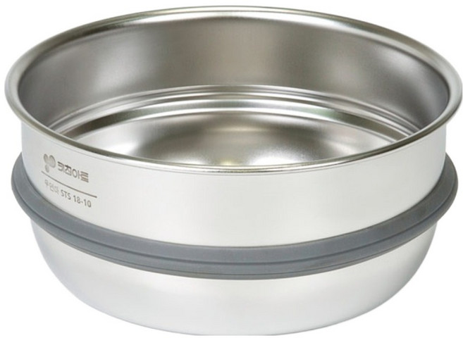 키친아트 스텐304 무연마제 실리콘링 스티머, 1개, 20cm