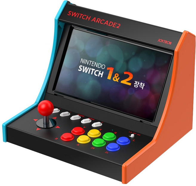 조이트론 닌텐도 스위치2 레트로 오락실 조이스틱 스위치아케이드2, 혼합색상, 1개, SW2-CON01