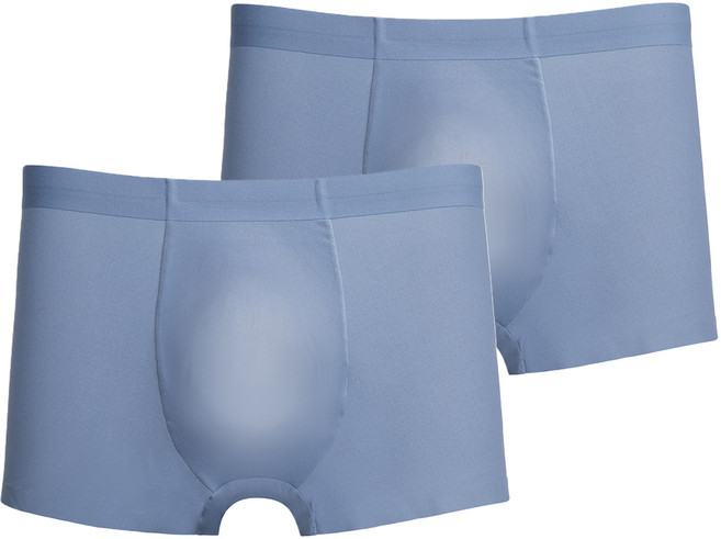 DeParee 蒂巴蕾 遠紅外線負離子科技消臭褲/冰仕平口褲2件組