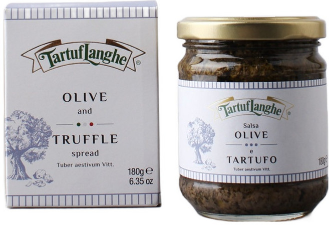 TartufLanghe 橄欖與松露醬, 180g, 1個