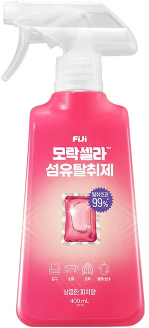 피지 모락셀라 섬유탈취제 상큼한 피치향, 400ml, 1개