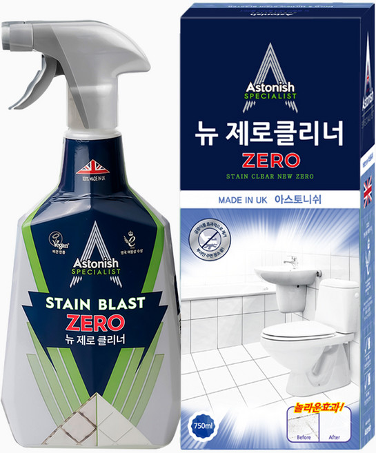아스토니쉬 뉴 제로클리너, 1개, 750ml