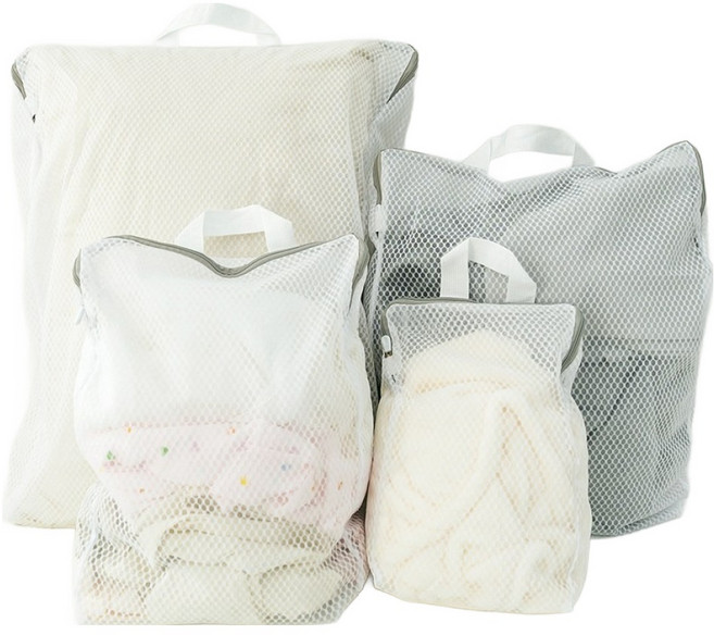 공유 입체 세탁망 4종 세트, 화이트, 1세트