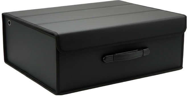 에이스피드 자동차 서랍형 조합식 트렁크정리함 V2버전 AP22, 블랙