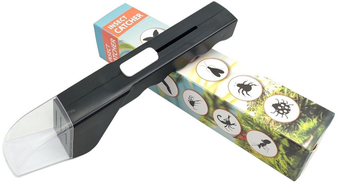 심플리굿 슬라이드 벌레 곤충 채집기 블랙, 100g, 1개