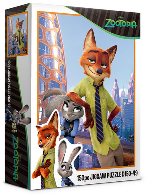 퍼즐라이프 디즈니 주토피아 직소퍼즐 D150-49, 혼합색상, 1개, 150피스