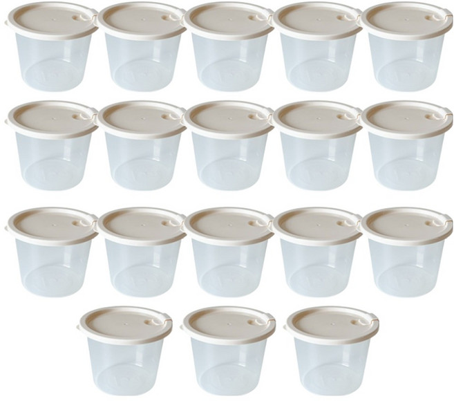 리히트 전자레인지 가능 밀폐용기, 18개, 700ml