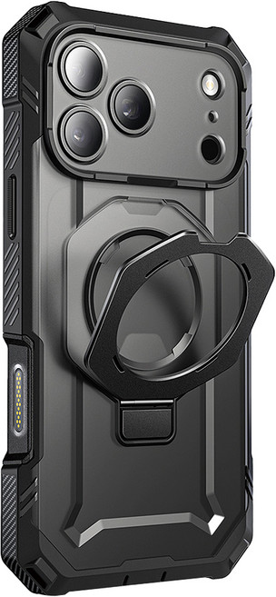 SUPCASE UB Grip Pro iPhone 17 Pro 6.3吋 磁吸支架 軍規 防摔殼 相機按鍵 黑色