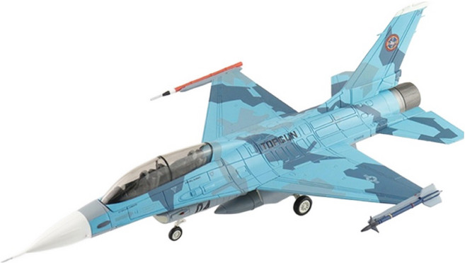 하비마스터 1/72 Lockheed F-16B 탑건 전투기모형 Item No 417511, 1개