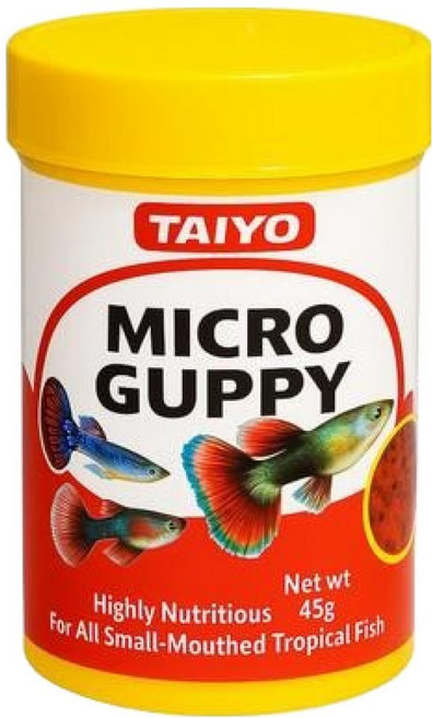 TAIYO 마이크로 구피 사료, 1개, 45g