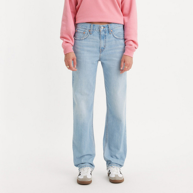 리바이스 여성용 로우 프로 프로즌 블루베리 진 A0964-0028