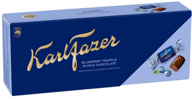 칼파제르 블루베리 초콜릿, 1개, 250g