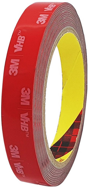 3M VHB 超強力壓克力泡棉灰色雙面膠帶 24mm x 5m, 1個