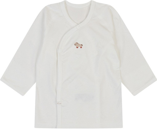 에뜨와 신생아용 선물용 큐렛 면 배내저고리