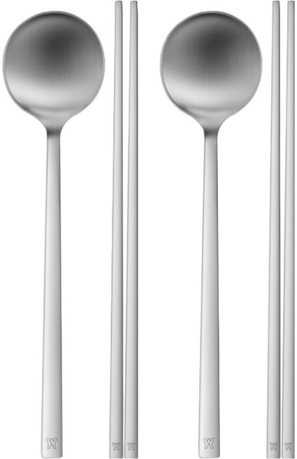 바겐슈타이거 라뜰리에 무광 수저 세트, 1세트, 숟가락 2p + 젓가락 2p