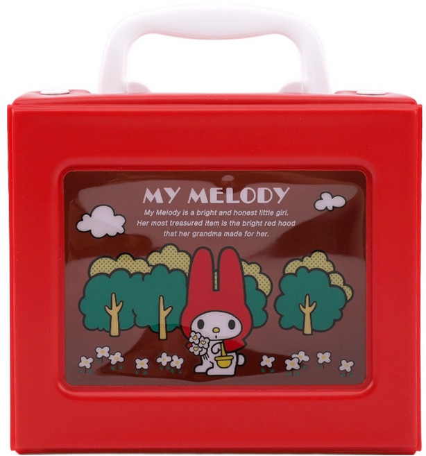 美樂蒂復古收納盒, 混合色, 1個