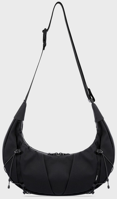 sweetch 男女通用 Voyager 斜揹包 001, 黑色