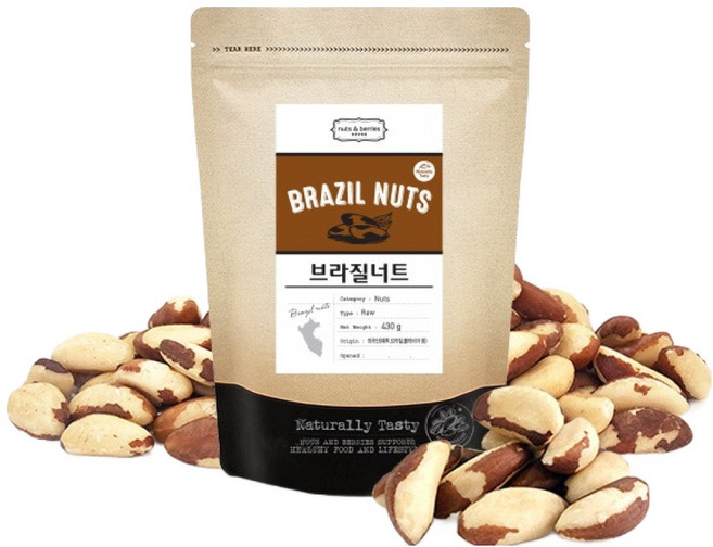 넛츠앤베리스 브라질너트, 430g, 1개