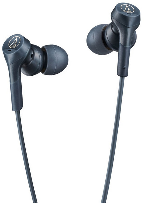 audio-technica 鐵三角 官方進口降噪C-Type入耳式耳機, ATH-CKS330NC, 藍色